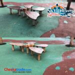 Wet Pour Playground Sanitation & SoftWash Treatment in Cheltenham