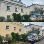 Render cleaning in Arthur Bliss Gardens, The Park, Cheltenham GL502LN